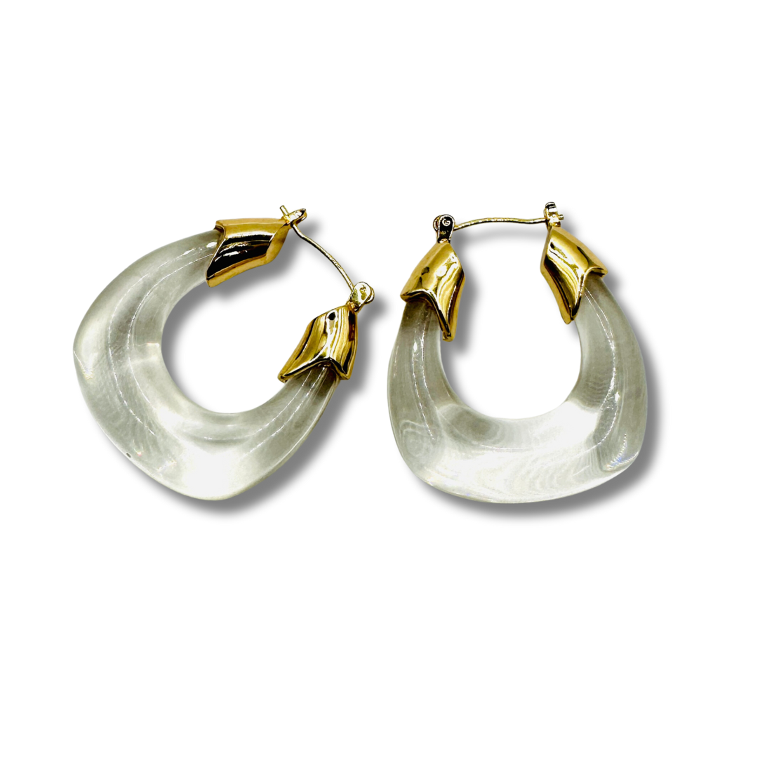 Jenny Chunky Hoop Earrings