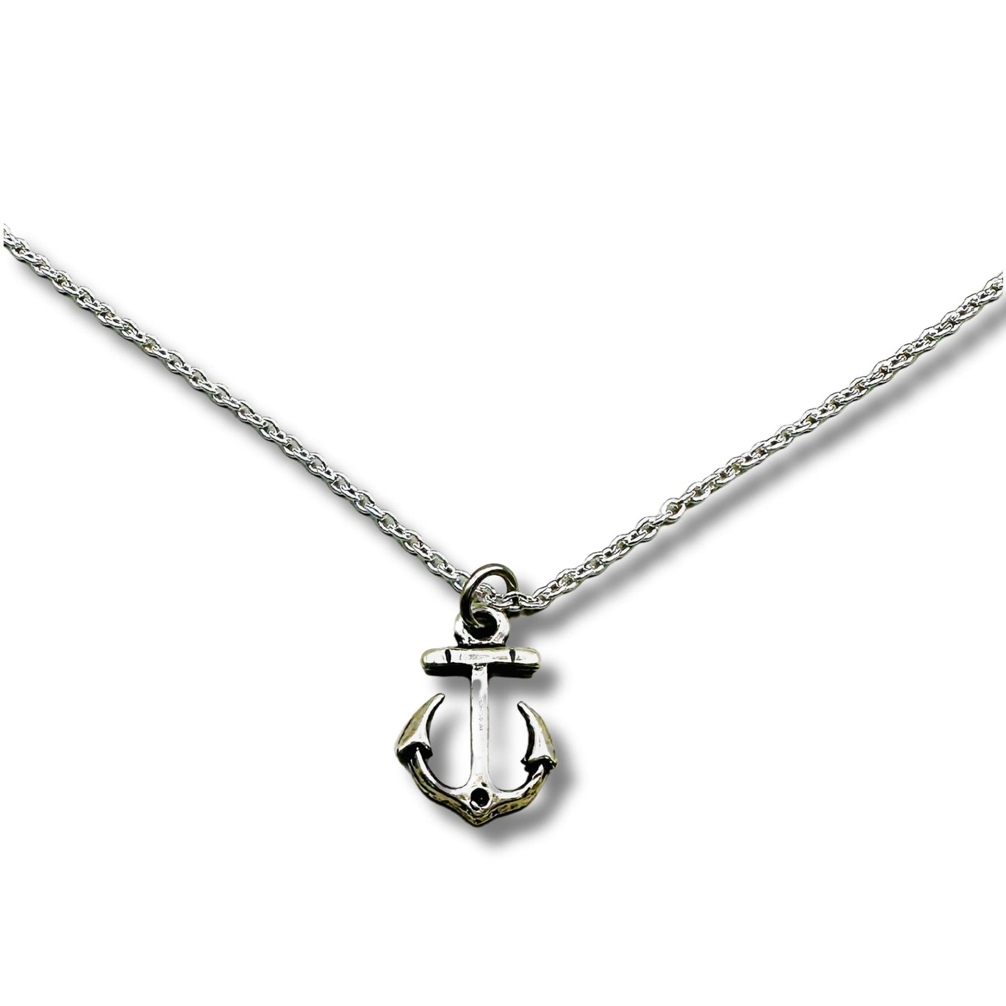 Anchor Necklace Silver