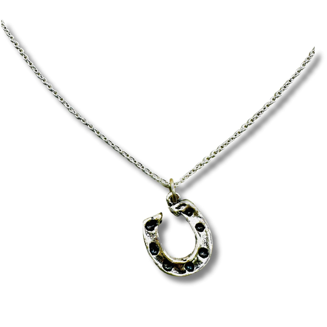 Unique Open Horseshoe Necklace