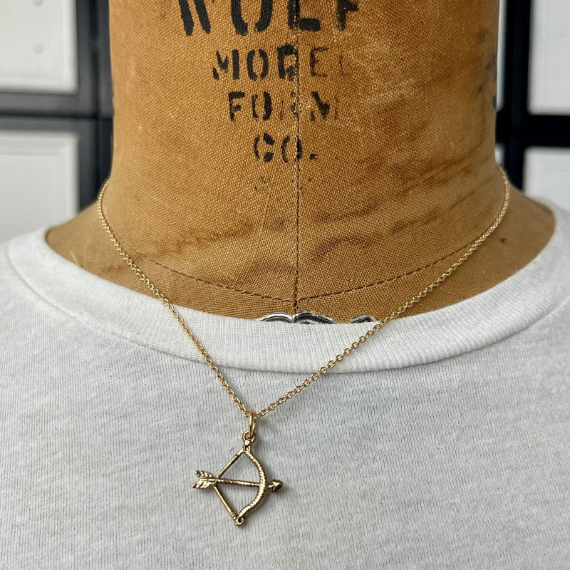 Launch forward with Cupids Arrow Necklace