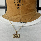 Take a Picture It Lasts Longer Camera Necklace