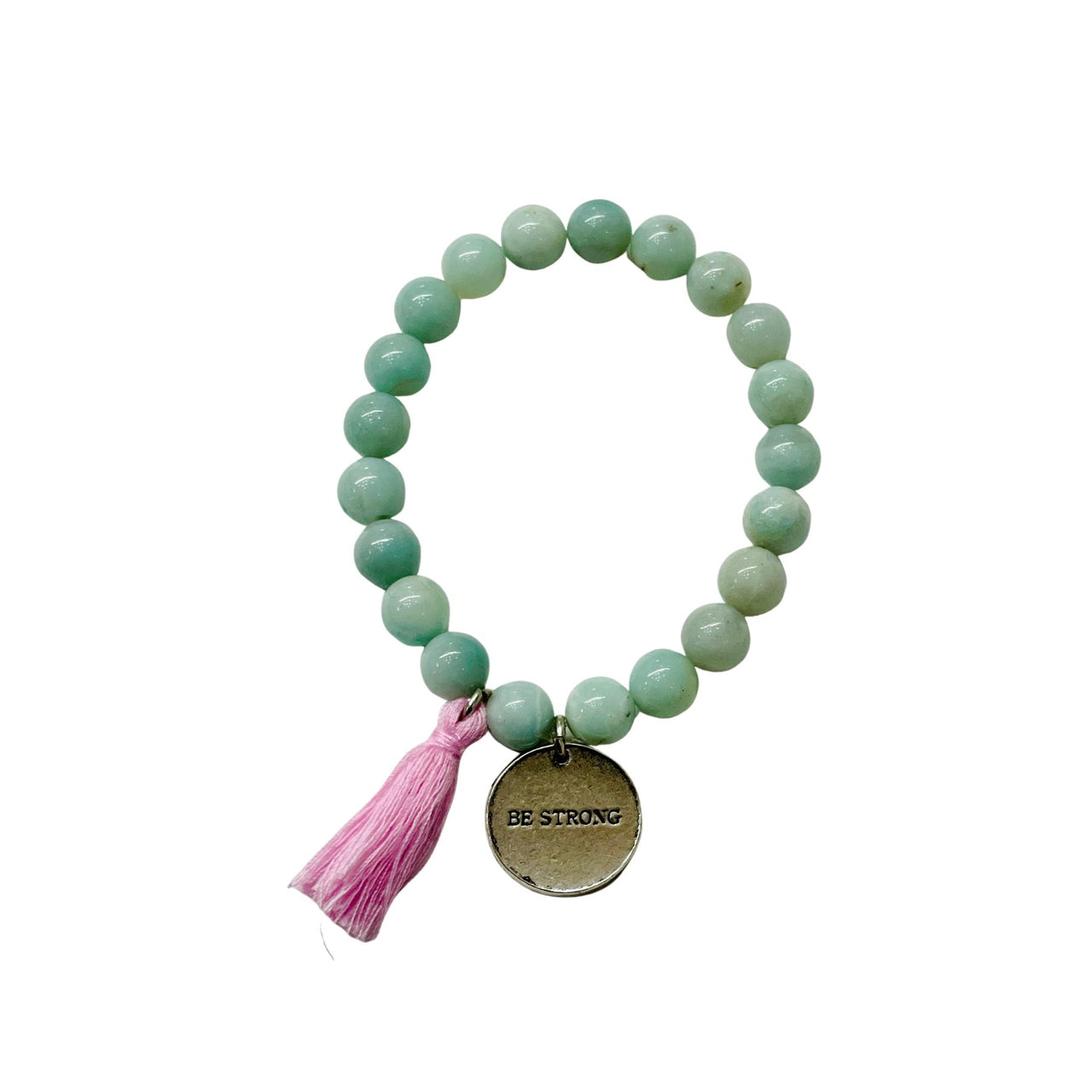 Amazonite Be Strong Power Bracelet