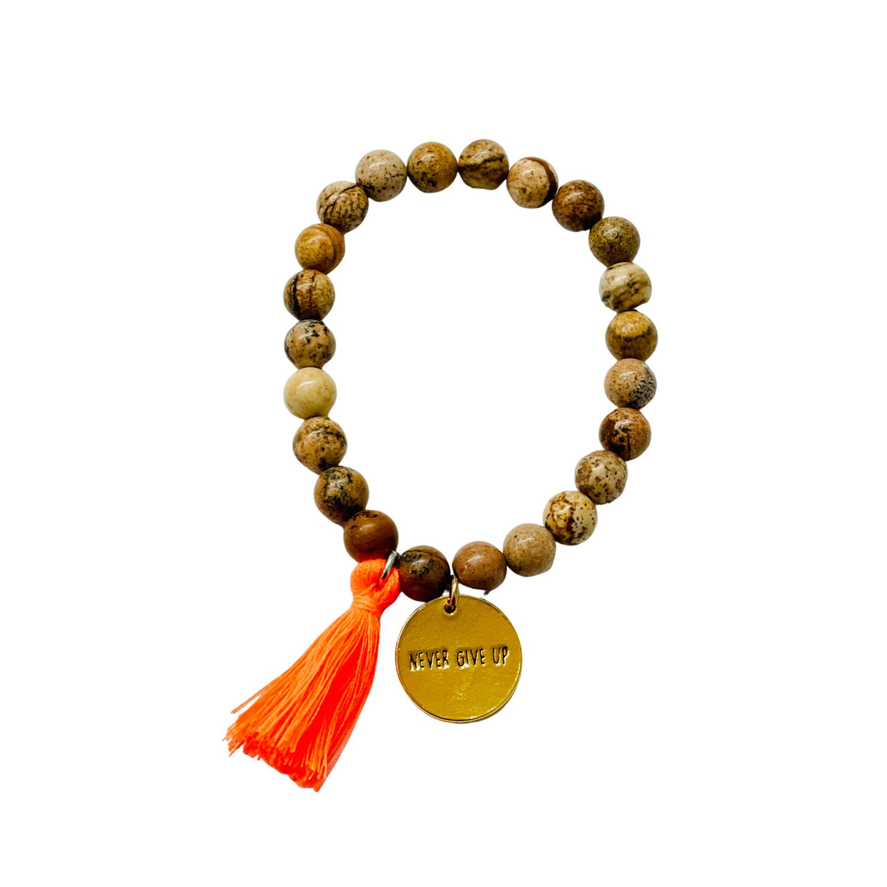 Picture Jasper Never Give Up Power Bracelet