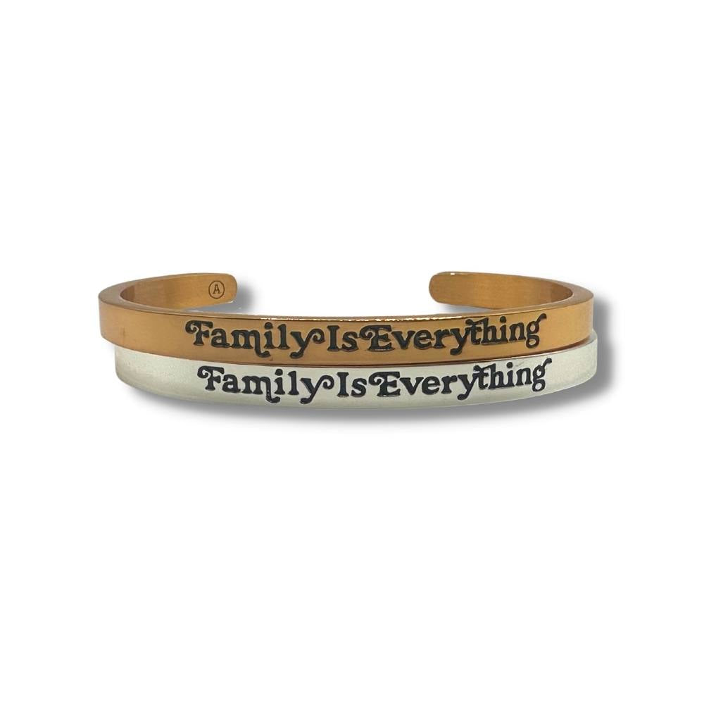 Family is Everything Cuff Bracelet