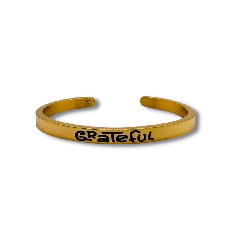 Gold grateful bracelet Alisa Michelle