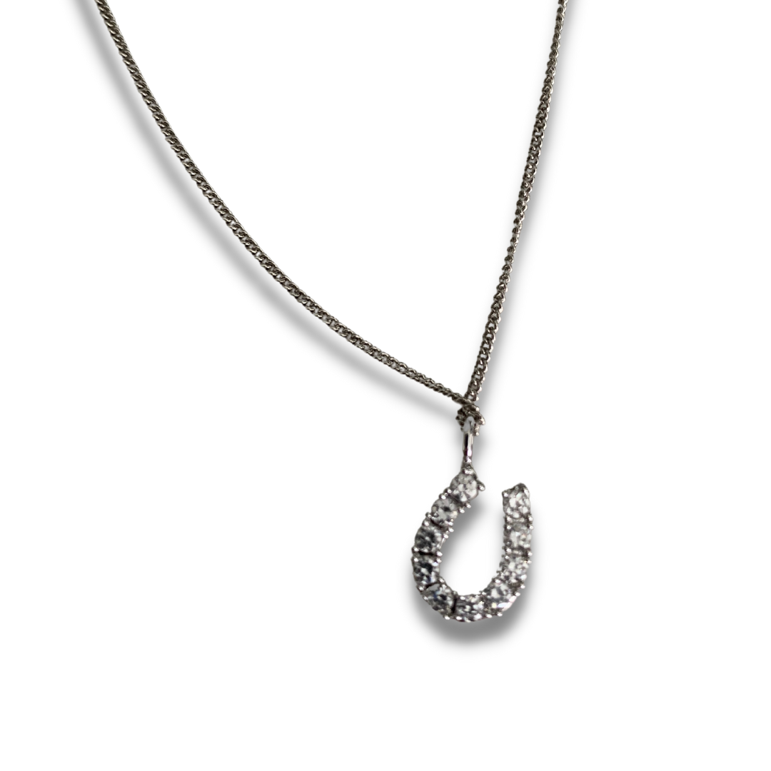 Crystal Horseshoe Necklace