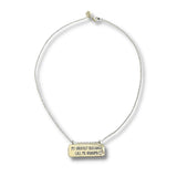 My Greatest Blessings Call Me Mom Engraved Bar Necklace