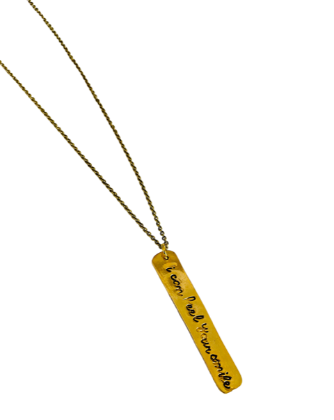 I Can Feel Your Smile Necklace