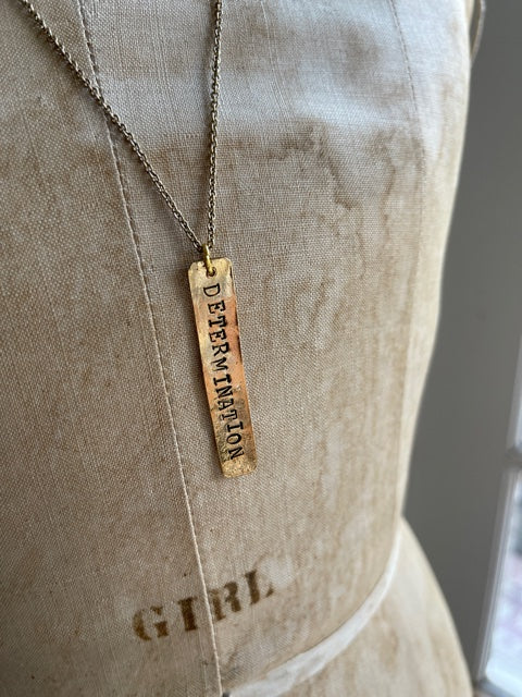 Determination Necklace