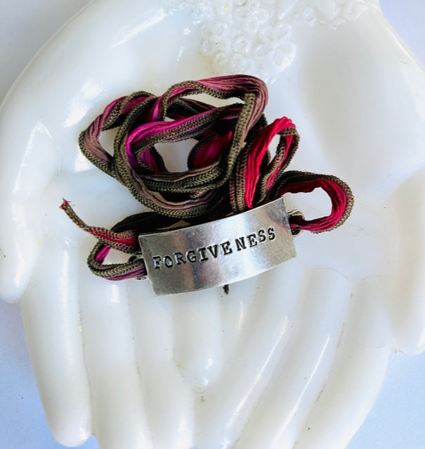 Forgiveness Silk Wrap Bracelet