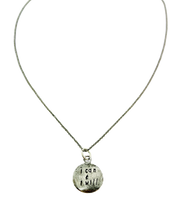 I can and I will stamped necklace