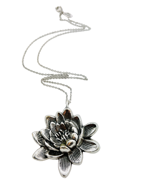 Enlightenment Lotus Flower Necklace