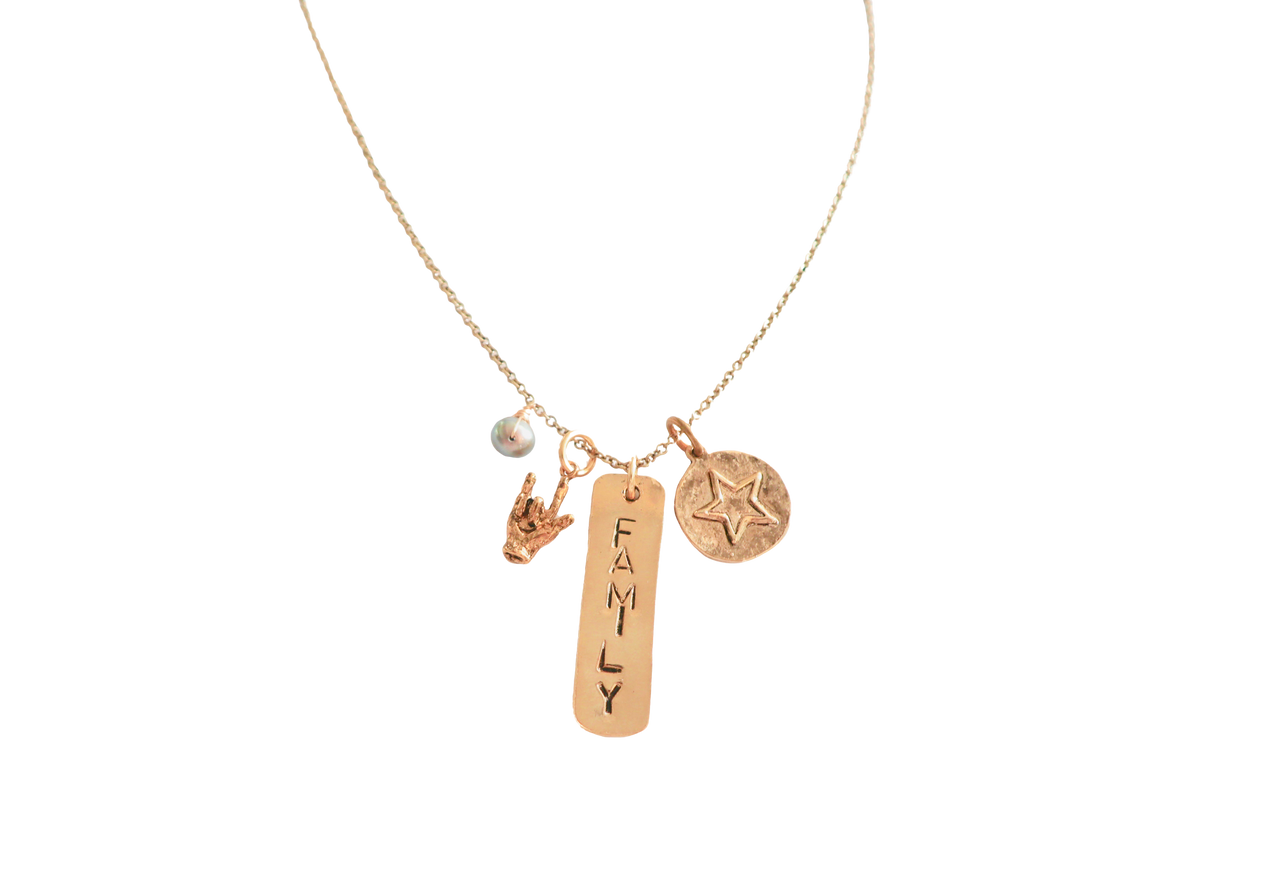 Family Charm Necklace