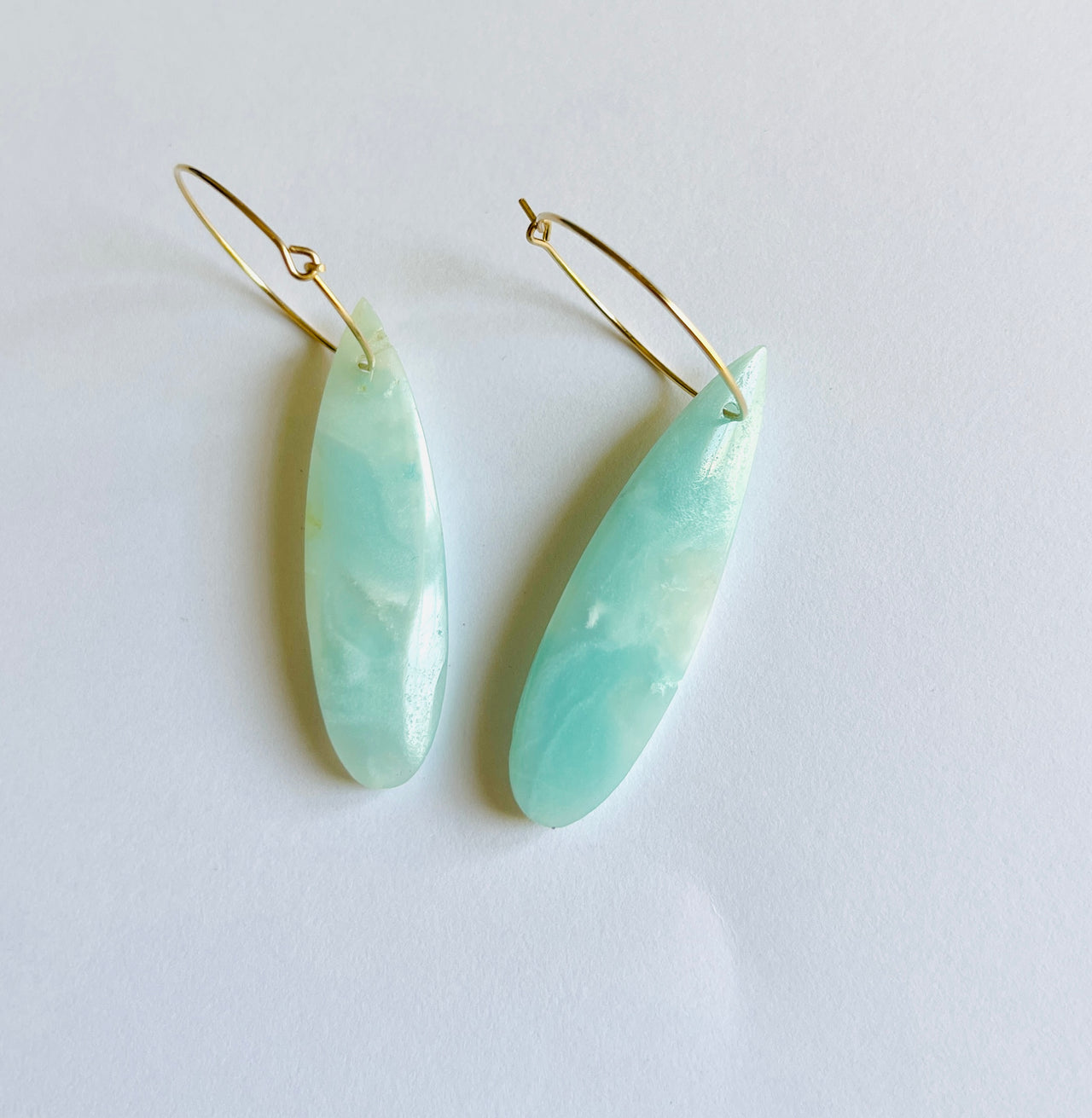 Russian Amazonite Drop Earrings