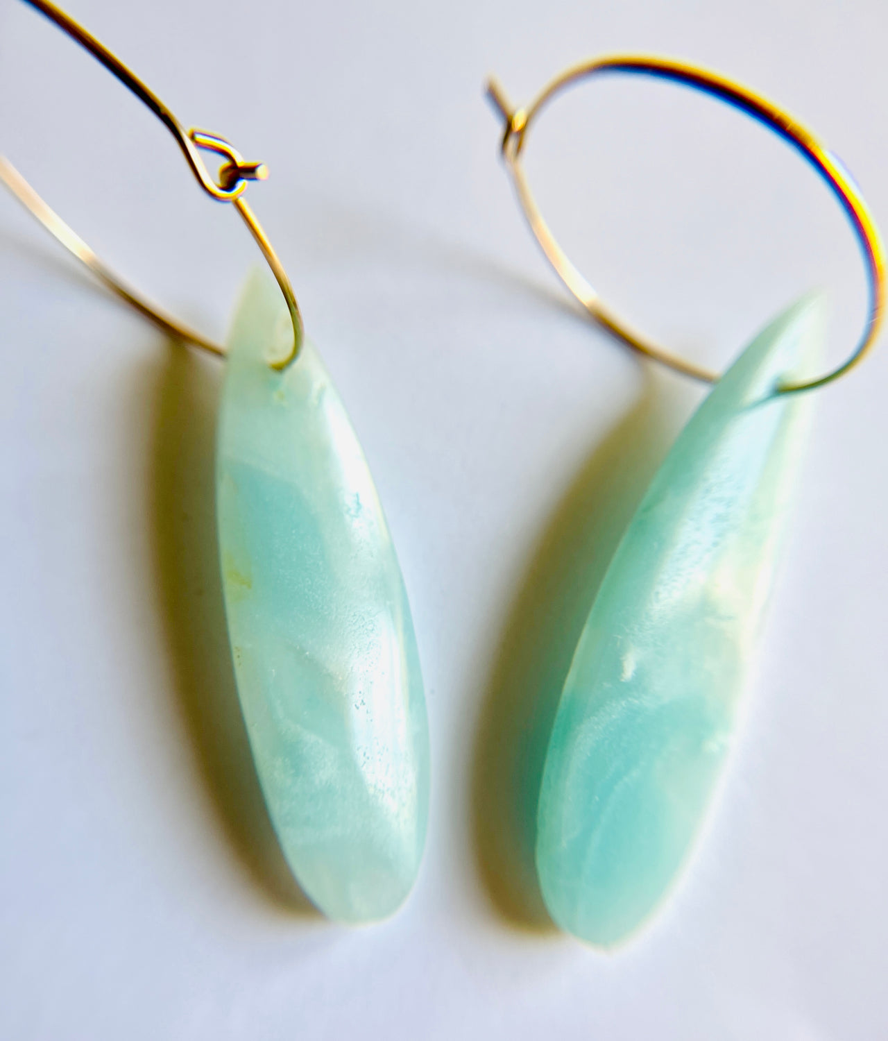 Russian Amazonite Drop Earrings