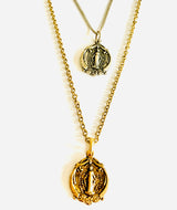 Religious Medal Necklace