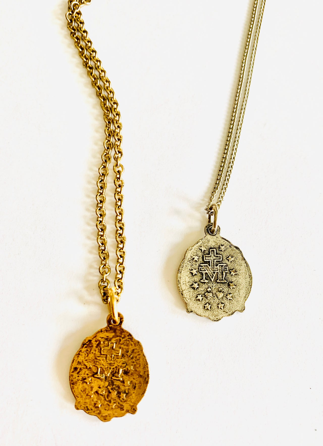 Religious Medal Necklace