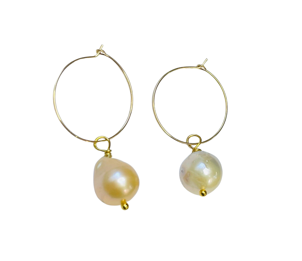 Baroque Pearl Drop Earrings