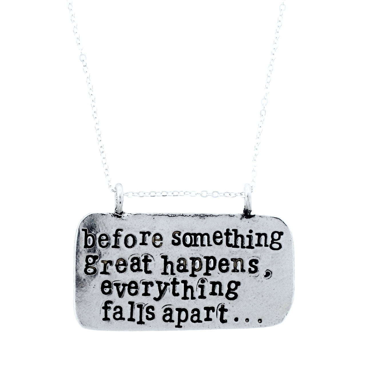 inspirational necklace