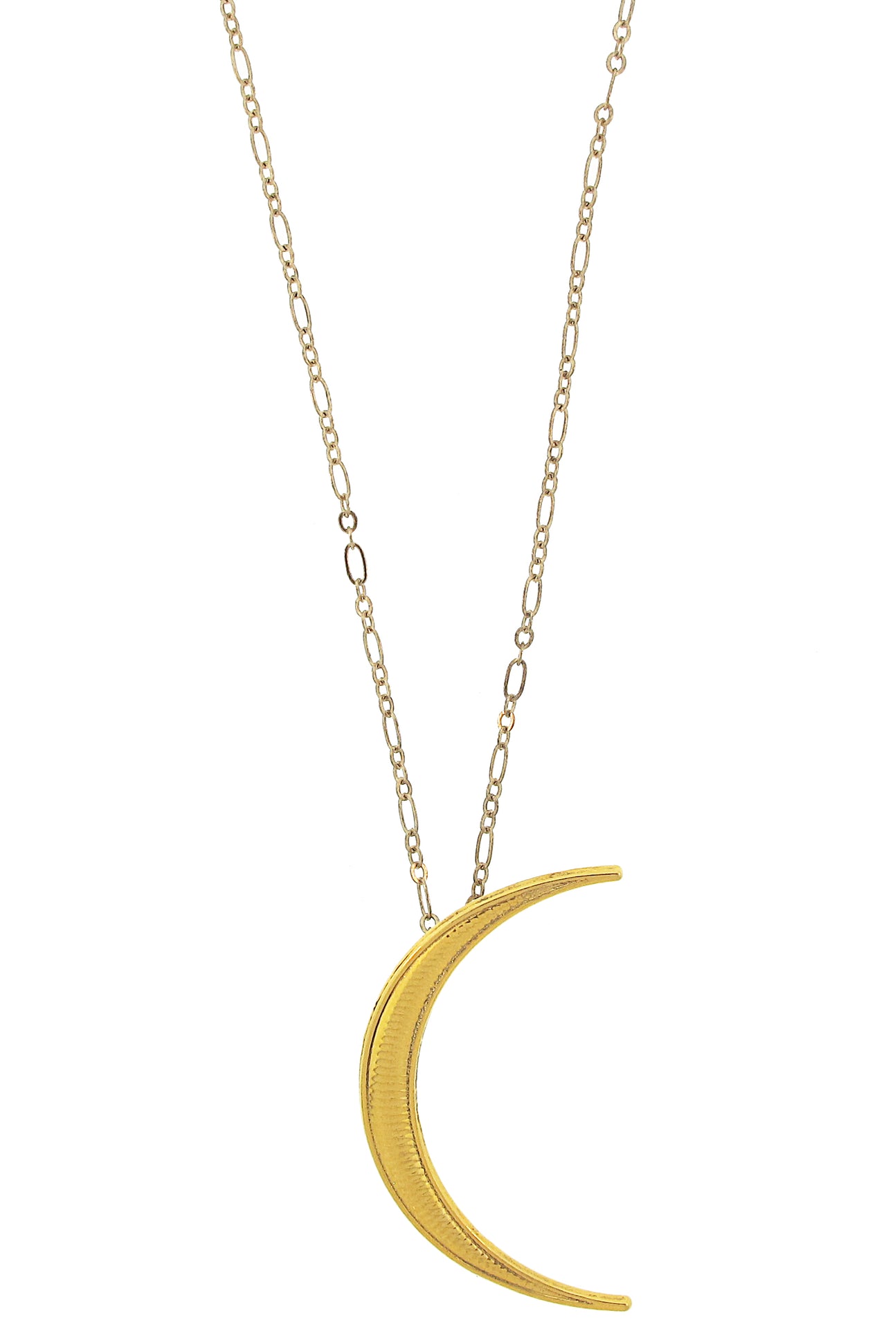 Gold Moon Necklace