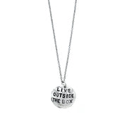 live outside the box necklace