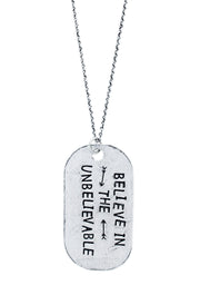 inspirational dog tag