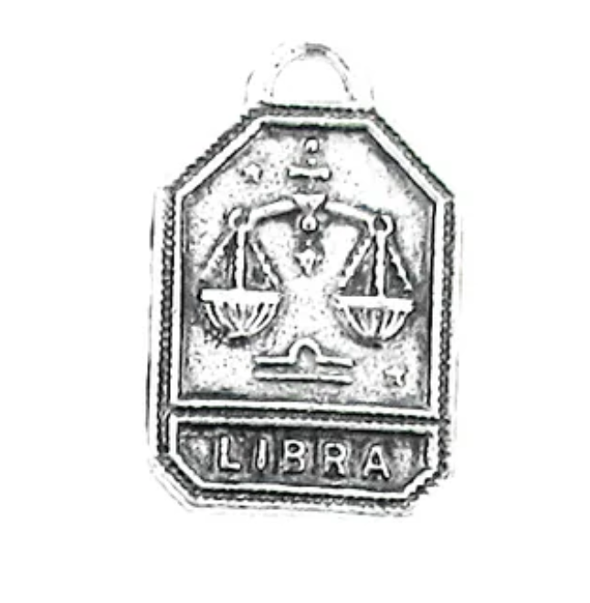 Zodiac Square Charm Necklace