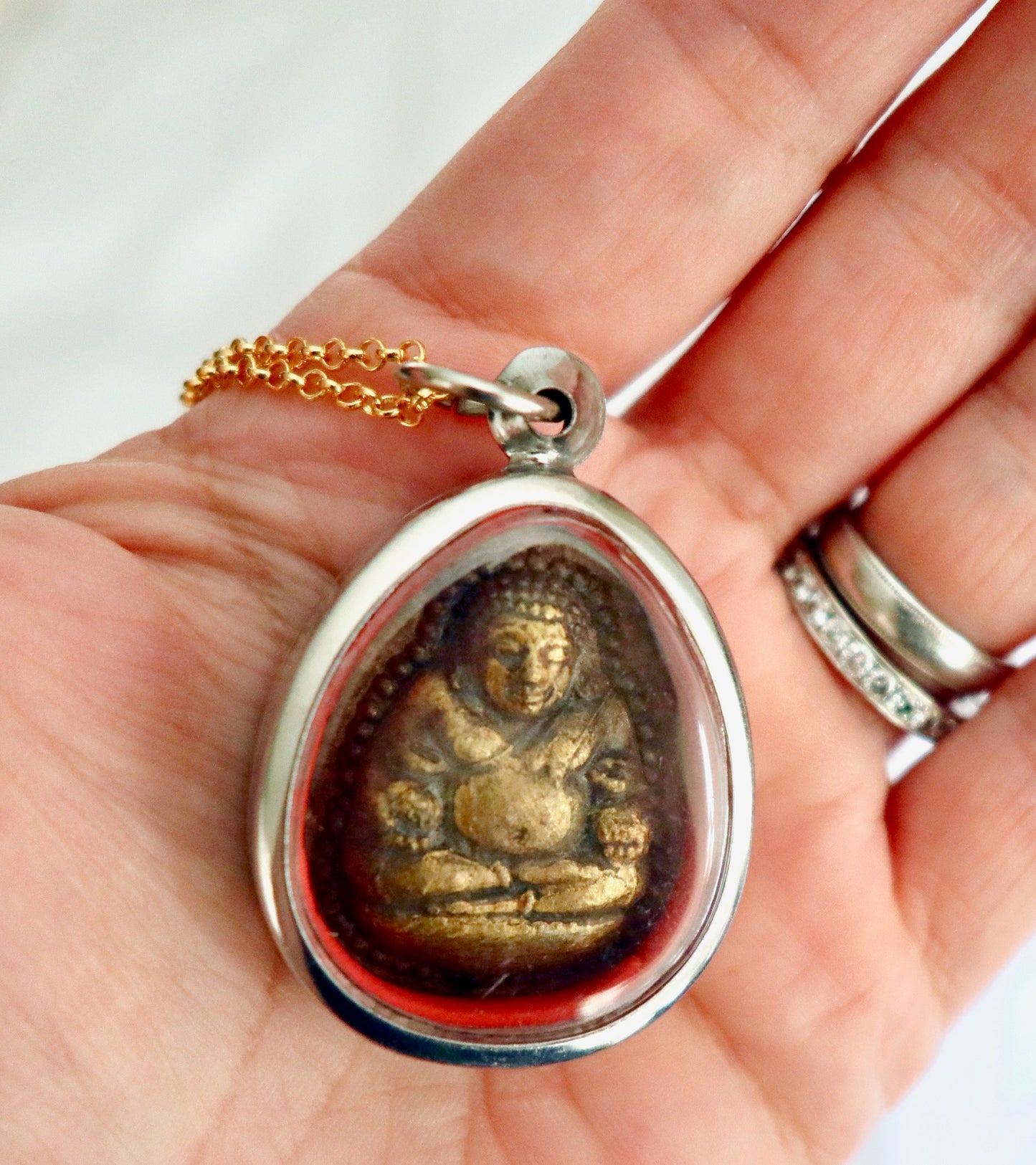 Ananda One Of a Kind Buddha Necklace