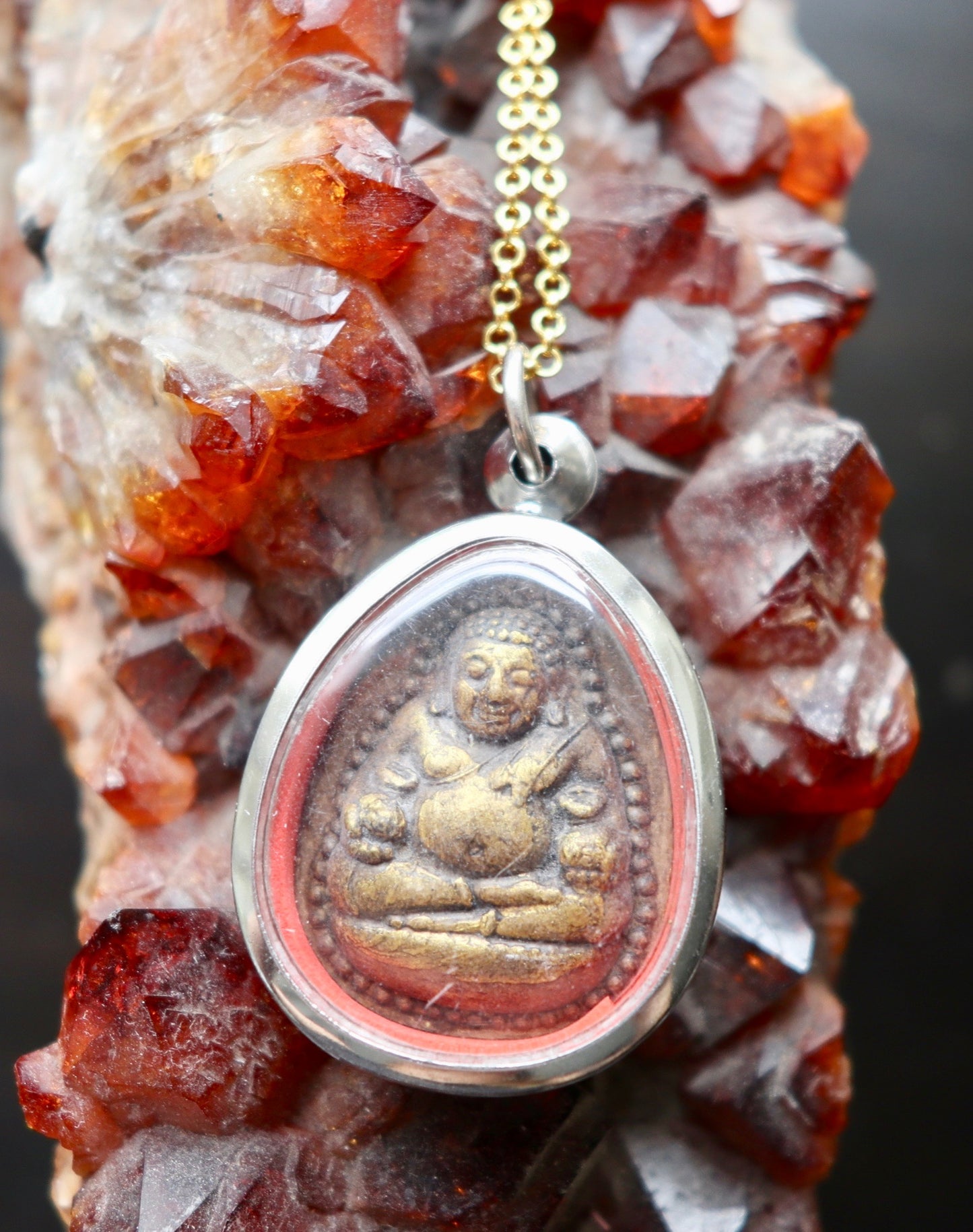 Ananda One Of a Kind Buddha Necklace