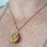 Layering Gold Shell Necklace